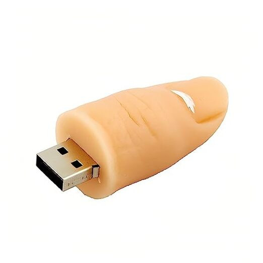 32GB Finger Shaped USB Flash Drive Data Storage Cartoon Pendrive Novelty Cute