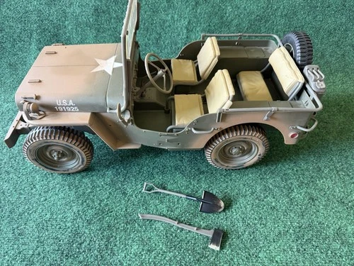 2002 Hasbro 1941 Jeep Willys MB  GI Joe WWII US Army 1/6 Scale