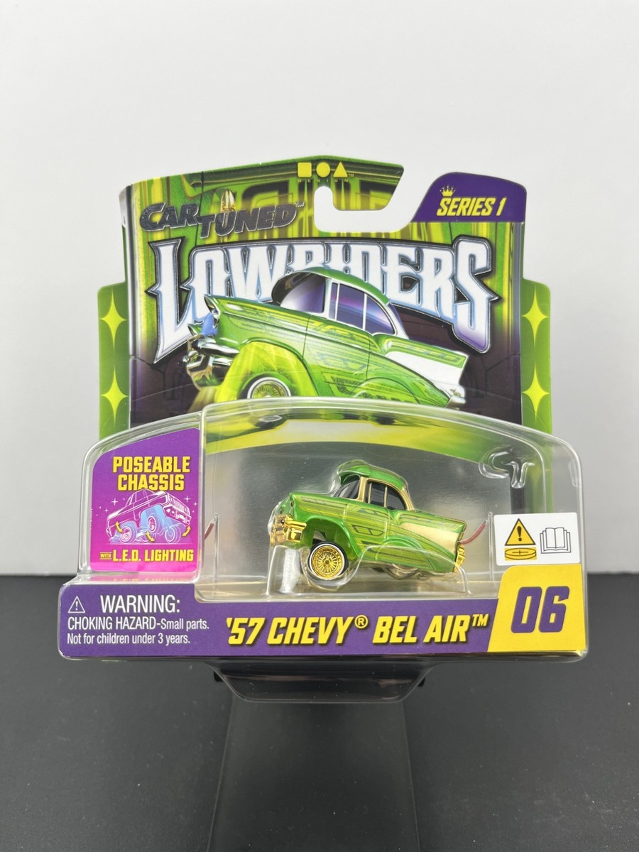 Car Tuned Lowriders Series 1 '57 Chevy Bel Air #06 LED Lighting