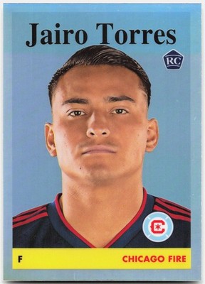 Jairo Torres - 2023 Topps Chrome 1958 Retro RC Chicago Fire MLS