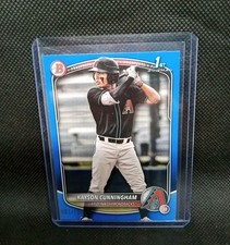 Kayson Cunningham 2025 1st Bowman Draft Blue Paper /150 Diamondbacks RC #BD-84