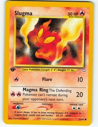 Slugma 53/64 Neo Revelation 1st Edition Common