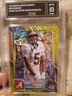 2025 Topps Bowman Chrome University Germie Bernard #187 184/360 Yellow Mini-Diam