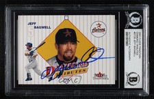 BAS 2001 Fleer Tradition Diamond Tributes Jeff Bagwell #20DT Authentic HOF ow6