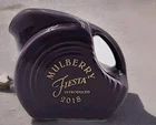 Fiestaware Mini Disc Pitcher Mulberry 2018 Dancing Lady Fiesta