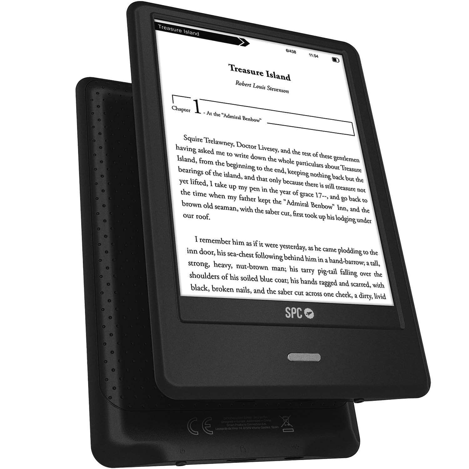 SPC Dickens Light 2 Pro – E-book 6 pollici touch screen E-Ink | (z0h)