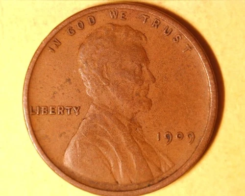 1909 VDB  LINCOLN WHEAT  PENNY IN VF  COND.** 205-6B