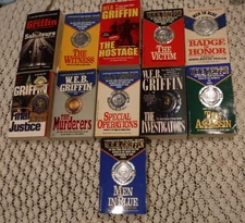WEB Griffin COLLECTION OF  11 PAPERBACK BOOKS; ASSASSIN, SPECIAL OPS,HONOR ++