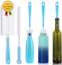 16" Bottle Brush Cleaner for Water Bottle - Long Handle Bottle Brush for Cleanin