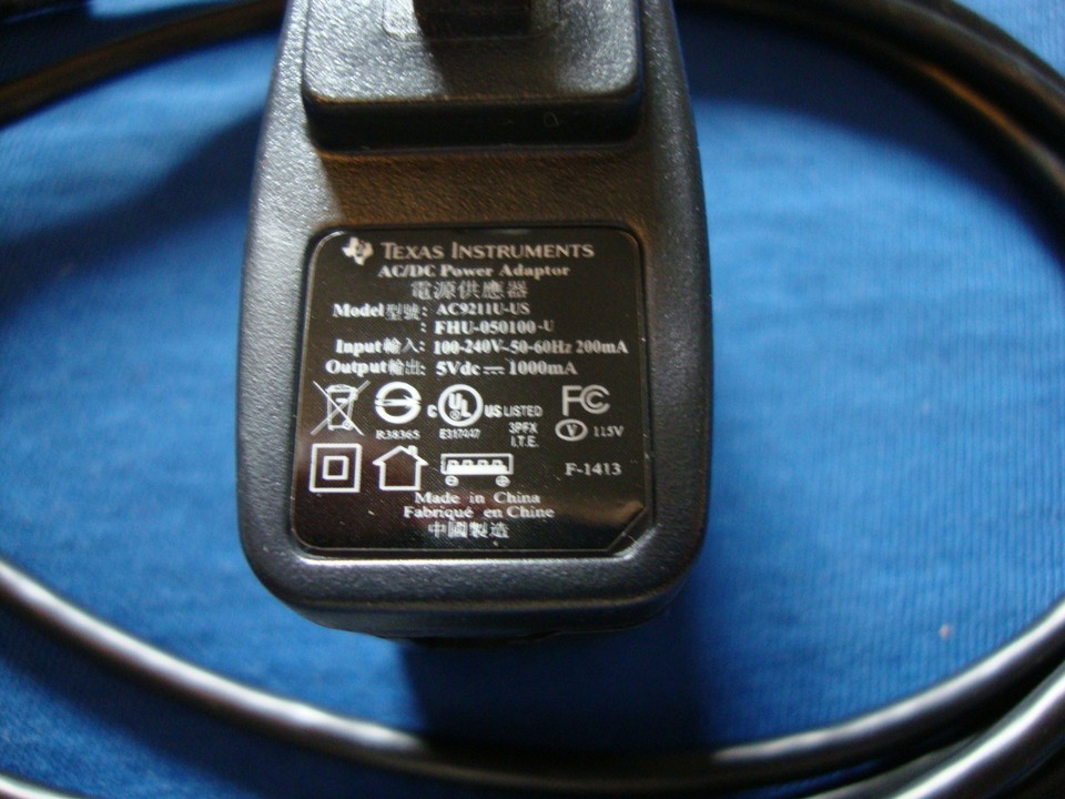 New TI 84 Plus CE Charger Power AC Adapter Genuine TI Product W USB New ti 84 plus ce charger power ac adapter genuine ti product w usb