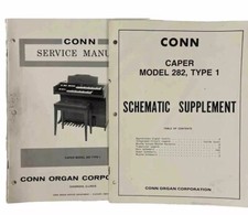 Conn Organ Service Manual  Schematic Supplement, Model Caper 282, Type 1