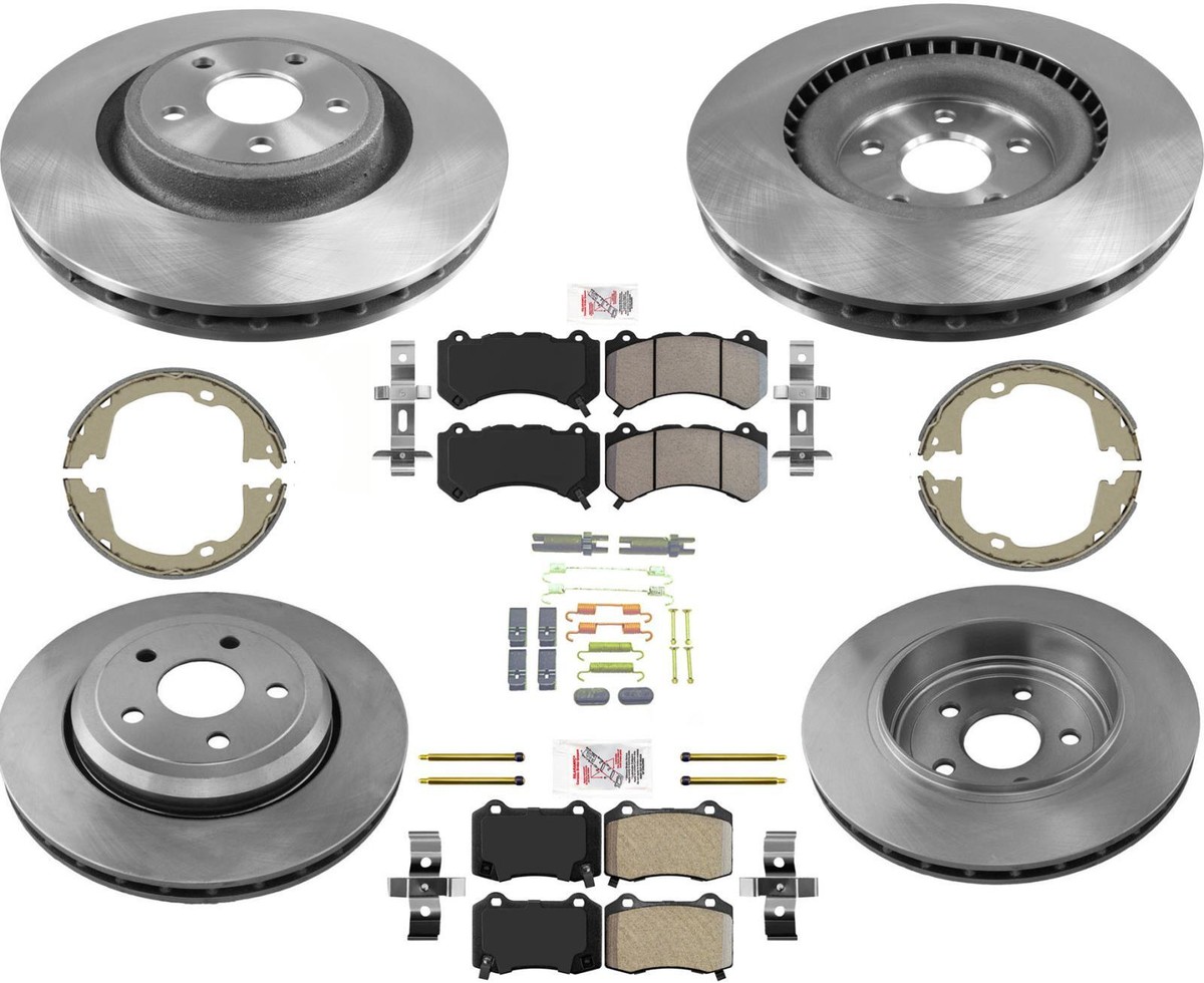 Fits Jeep GRAND CHEROKEE SRT Larger 380MM Disc Brake Rotors and