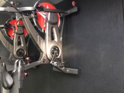 Heavy Duty Large Rubber Gym Black Crossfit Mat Commercial Flooring 18mm  UK