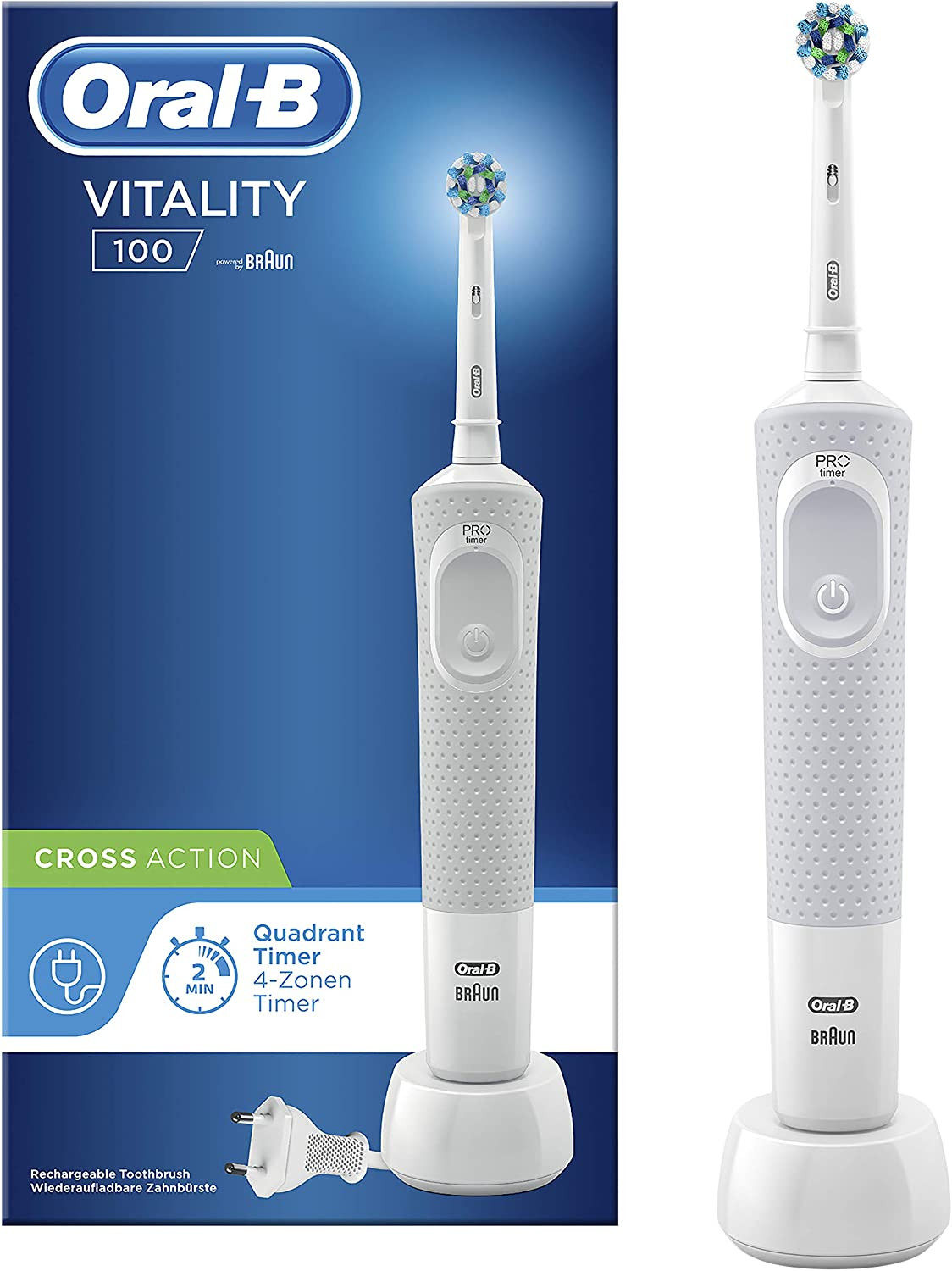 Oral-B Vitality 100 Crossactionэлектрическая система для очистки воздуха с таймером отключения wei 10390₽