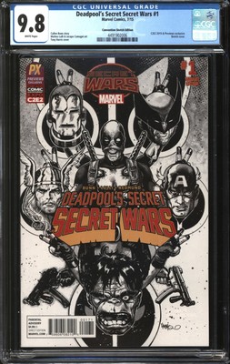 Deadpool's Secret Secret Wars (2015) #1 C2E2 2015/Previews Convention Sketch Edi