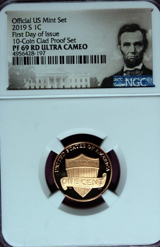 2019 - NGC PF69 RD ULTRA CAMEO MEMORIAL LINCOLN CENT!! #B47719