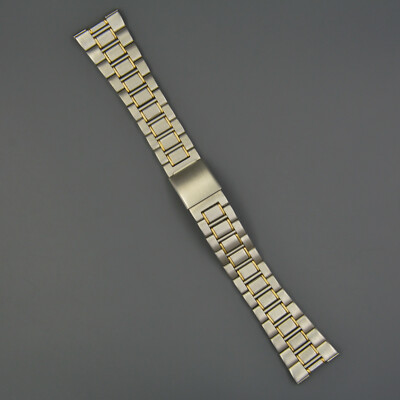 ZENITH Swiss N NOS vintage Armband bracelet Uhrband 20mm 21mm STEEL GOLD