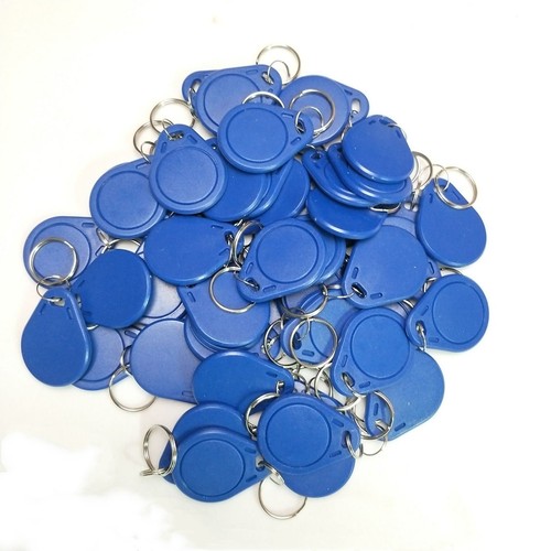 50pcs T5577 Rewritable Writable Keyfobs RFID Tag 125KHZ Proximity Token ...