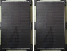 300 WATT MOTORHOME SOLAR PANEL + FULL FITTING KIT + LCD display controller 300w