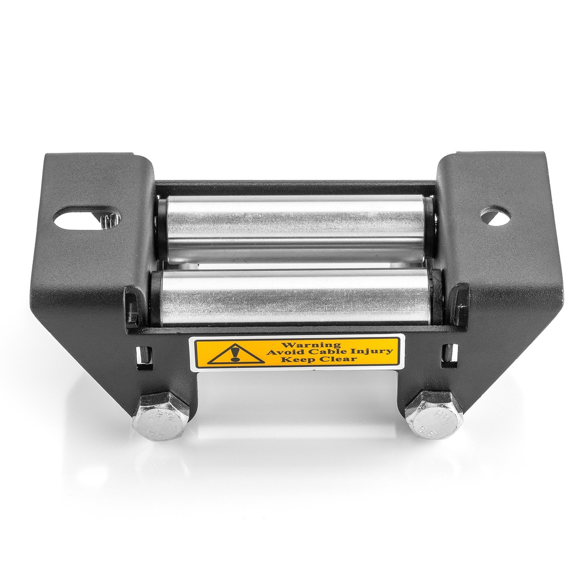 Itonash Winch Roller Fairlead Aus Metall – Lochabstand 165 Mm, Tragkraft 4000–5500 Lbs – Passend Für ATV & Winden