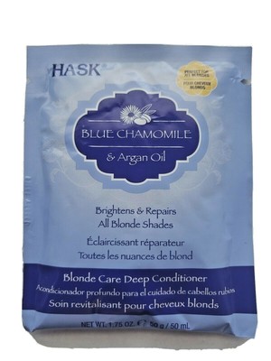 blue chamomile & argan oil de hask