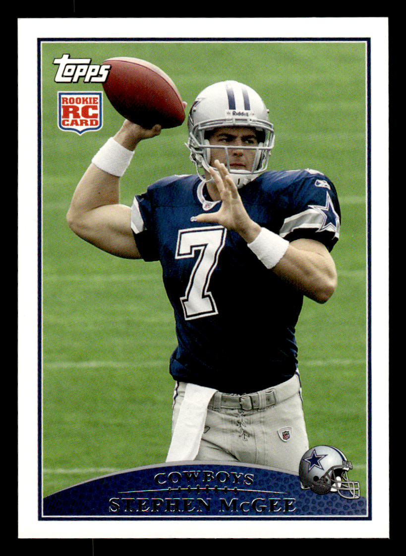 2009 Topps Stephen McGee #432 Rookie Card