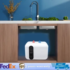 10L RV Instant Electric Hot Water Heater Shower Water Heater Mini-Tank Storage