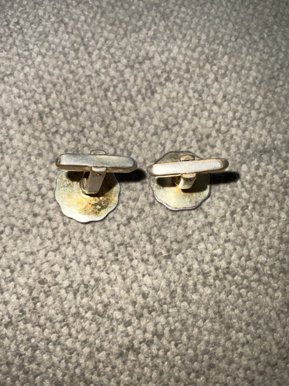 US Navy Cufflinks Vintage Military Gem