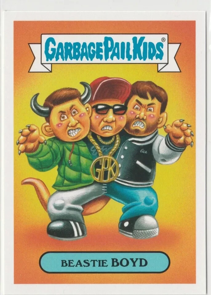 Beastie Boys Garbage Pail Kids GPK 2017 Battle of the Bands Beastie Boyd #3a