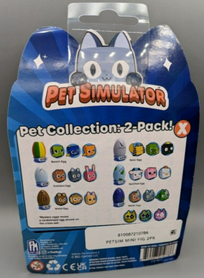 NEW Pet Simulator X Series 1 Big Games 2 Pack Mystery Eggs w/ Rare DLC Code