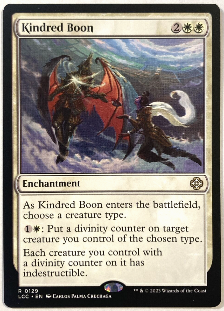 kindred cards mtg Summons [Commander 2017]  TokenMTG choose a creature type MTG Kindred Boon Commander: The