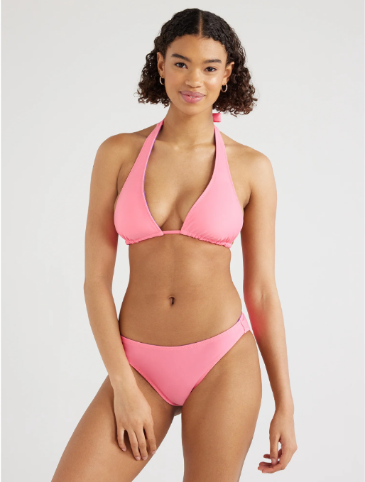 No Boundaries Womens Juniors Reversible Swimsuit Bathing Suit Pink