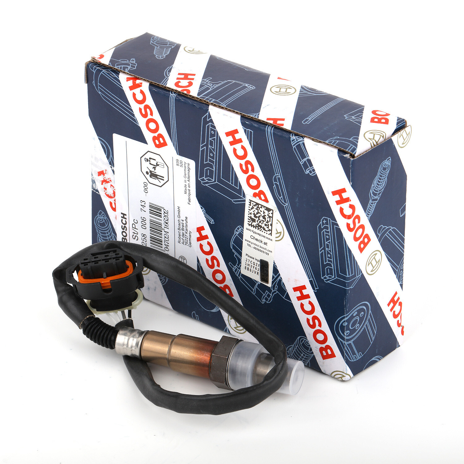 1* Genuine 4 Wire Oxygen Sensor For Holden Commodore V6 VZ VE OE POST ...