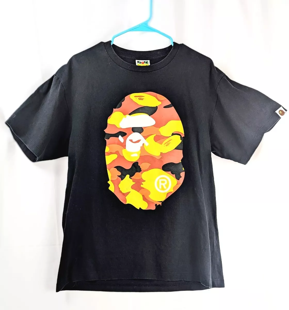 Bape shirt cheap yellow