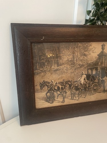 Antique Victorian English Engraving Print Samuel Edmund Waller SUCCESS! Framed - Picture 6 of 8