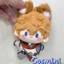 Genshin Impact Tartaglia 10cm Plush Doll Keychain Pendant Toy Gift Anime Game