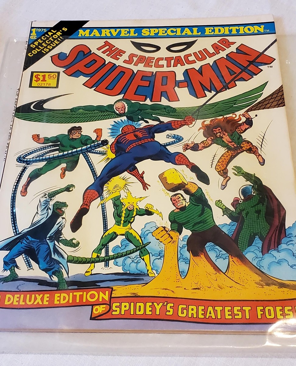 The Spectacular Spider-man Marvel Treasury Edition Vol #1 1975