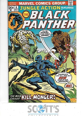 JUNGLE ACTION  #6  VG   1ST KILLMONGER