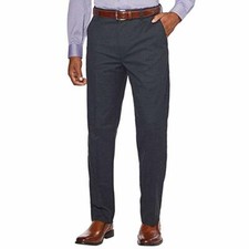  NEW Kirkland Signature Men's Non-Iron Comfort Pant Black Check , VARIETY 