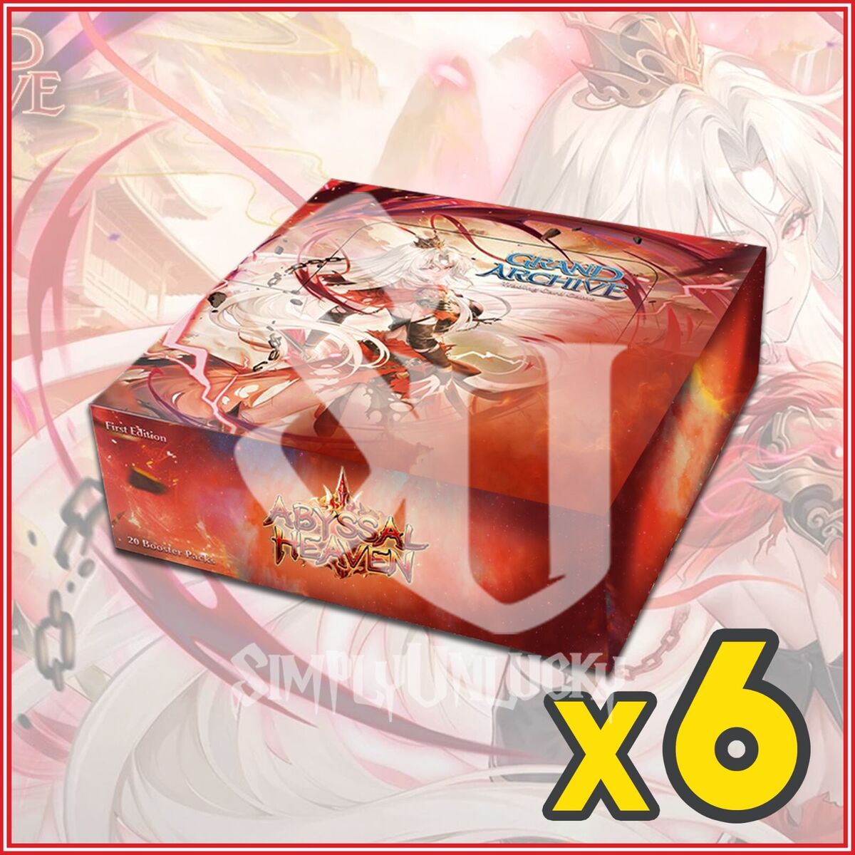 GRAND ARCHIVE TCG: Abyssal Heaven Booster Box Case 1st GRAND ARCHIVE TCG: Abyssal Heaven Booster Box Case 1st