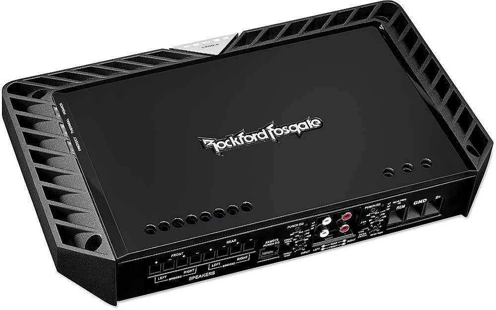 Автомобильный усилитель Rockford Fosgate Power T400-4 мощностью 60 Вт x 4 68190₽