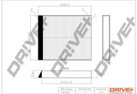 Dr!ve+ DP1110.12.0024 Filter, Innenraumluft FüR Renault