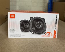 JBL 2-WAY 4 INCH 10cm 320W CAR/VAN DOOR/SHELF COAXIAL SPEAKERS PAIR STAGE2 45F
