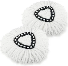 2 Pack Spin Mop Refill Replacement Microfiber Mop HEAD For O-Cedar Spin Mop
