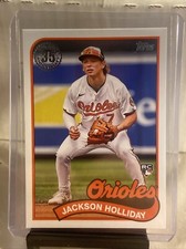 2024 Topps Update Jackson Holliday 1989 35th Anniversary rookie #89US-38 Orioles