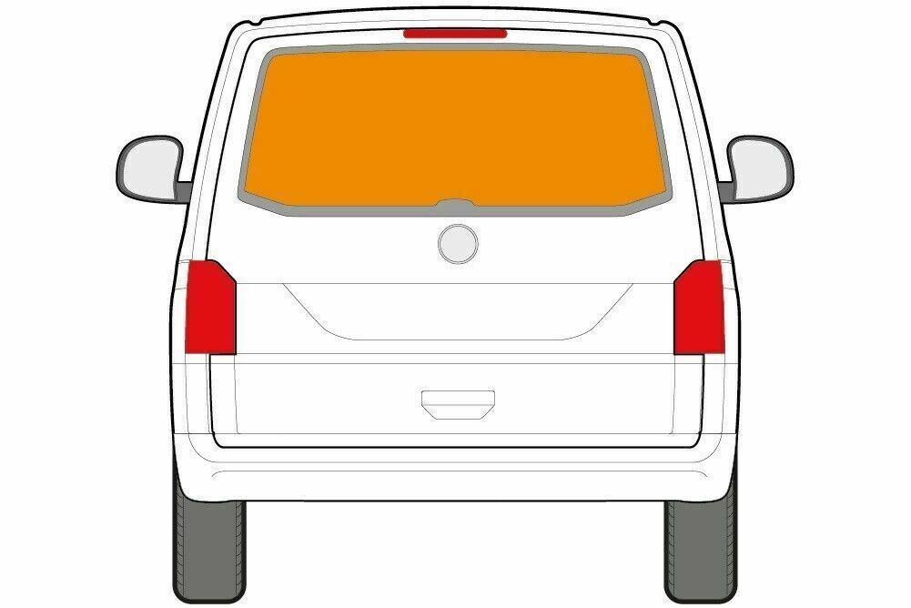 Just Kampers Tailgate Thermal Thermo Blind Silver Screen For  VW T6 Transporter