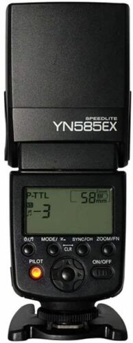 YONGNUO YN585EX TTL SYNC LCD Speedlite Flash for Pentax DSLR Kit with Diffusers - Picture 2 of 11