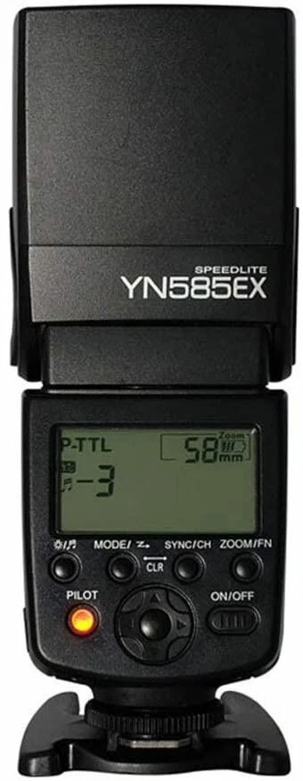 YONGNUO YN585EX TTL SYNC LCD Speedlite Flash for Pentax DSLR Kit with Diffusers - Image 2 of 4