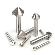 4.5-50mmm 3 Flute Countersink Drill Bit Round Handle 90 degree Chamfer Bit