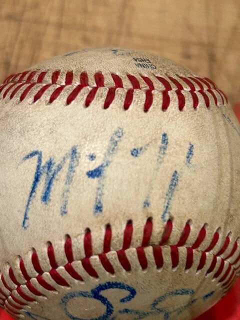 Rawlings официальный бейсбол Восточной лиги - подписано 6 игроками - Изображение 4 из 4